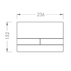 Abacus Edge Flush Plate