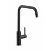 Abode Althia Single Lever Mono Kitchen Mixer - Matt Black
