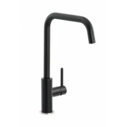 Abode Althia Single Lever Mono Kitchen Mixer - Matt Black