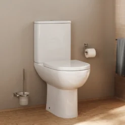 Anderson Rimless Comfort Height Close-Coupled Toilet & Soft Close Seat