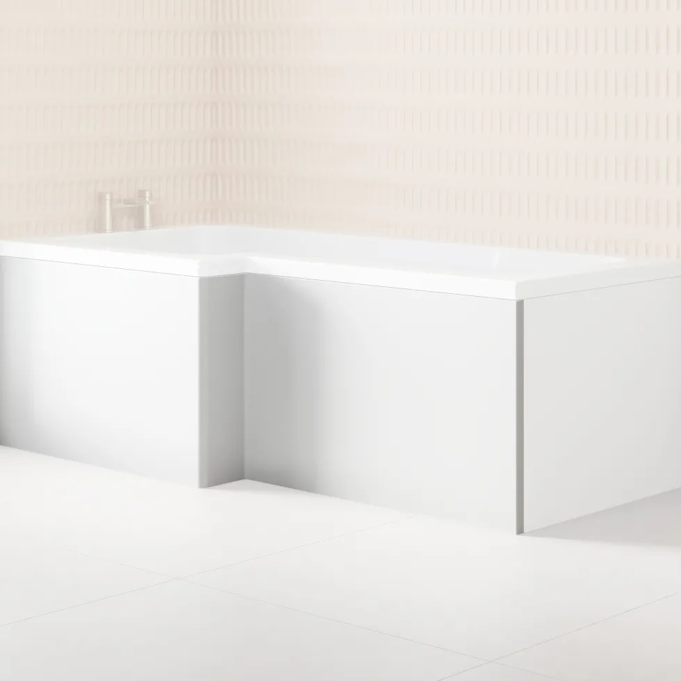 Armourcast Reinforced 1700mm L-Shaped Bath Panel