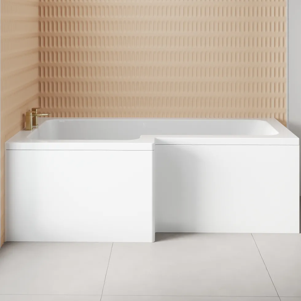 Armourcast Reinforced 1700mm L-Shaped Bath Panel