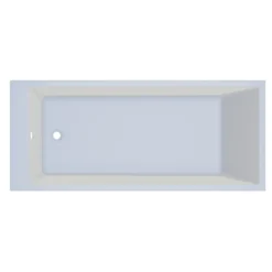Armourcast Reinforced Slim Edge Square Single Ended Bath
