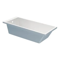 Armourcast Reinforced Slim Edge Square Single Ended Bath
