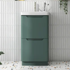 Ava 500mm Floorstanding Vanity Unit & Basin