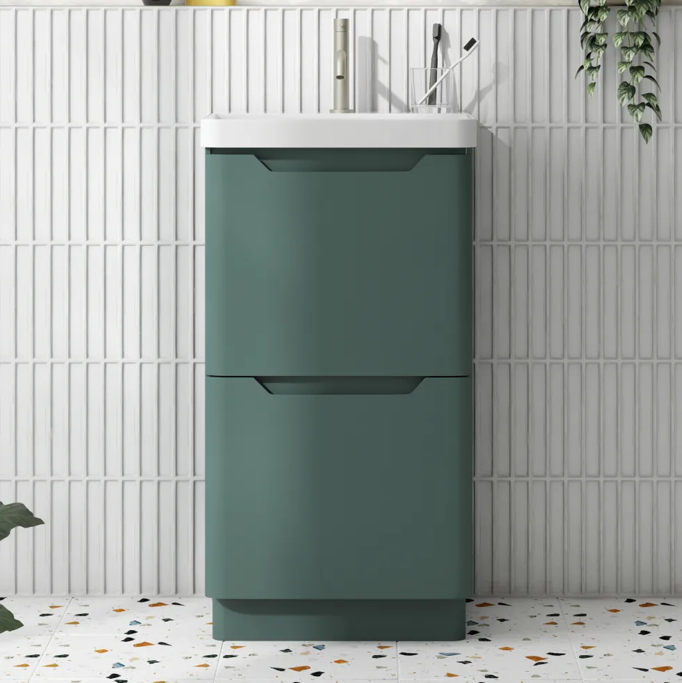 Ava 500mm Floorstanding Vanity Unit & Basin