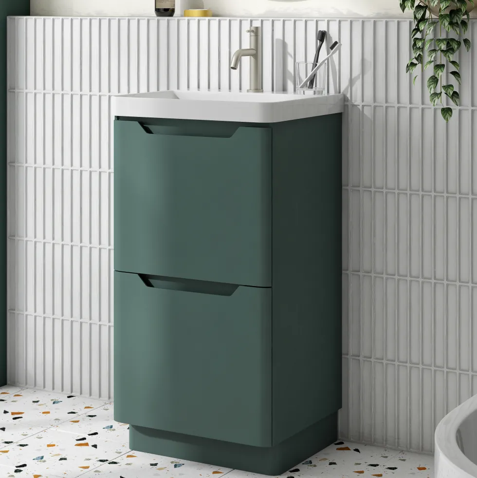 Ava 500mm Floorstanding Vanity Unit & Basin