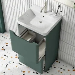 Ava 500mm Floorstanding Vanity Unit & Basin