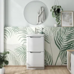 Ava 500mm Floorstanding Vanity Unit & Basin
