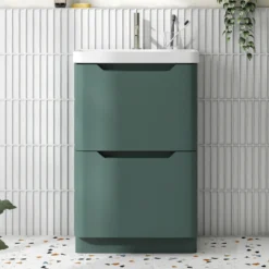 Ava 600mm Floorstanding Vanity Unit & Basin