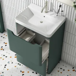 Ava 600mm Floorstanding Vanity Unit & Basin