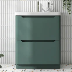 Ava 800mm Floorstanding Vanity Unit & Basin