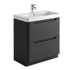Ava 800mm Floorstanding Vanity Unit & Basin