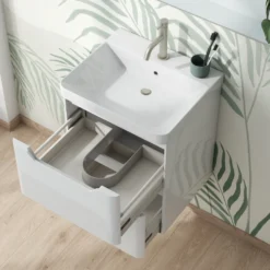 Ava 500mm Wall Hung Vanity Unit & Basin