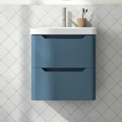 Ava 600mm Wall Hung Vanity Unit & Basin