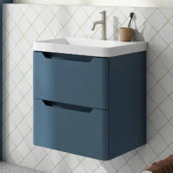 Ava 600mm Wall Hung Vanity Unit & Basin