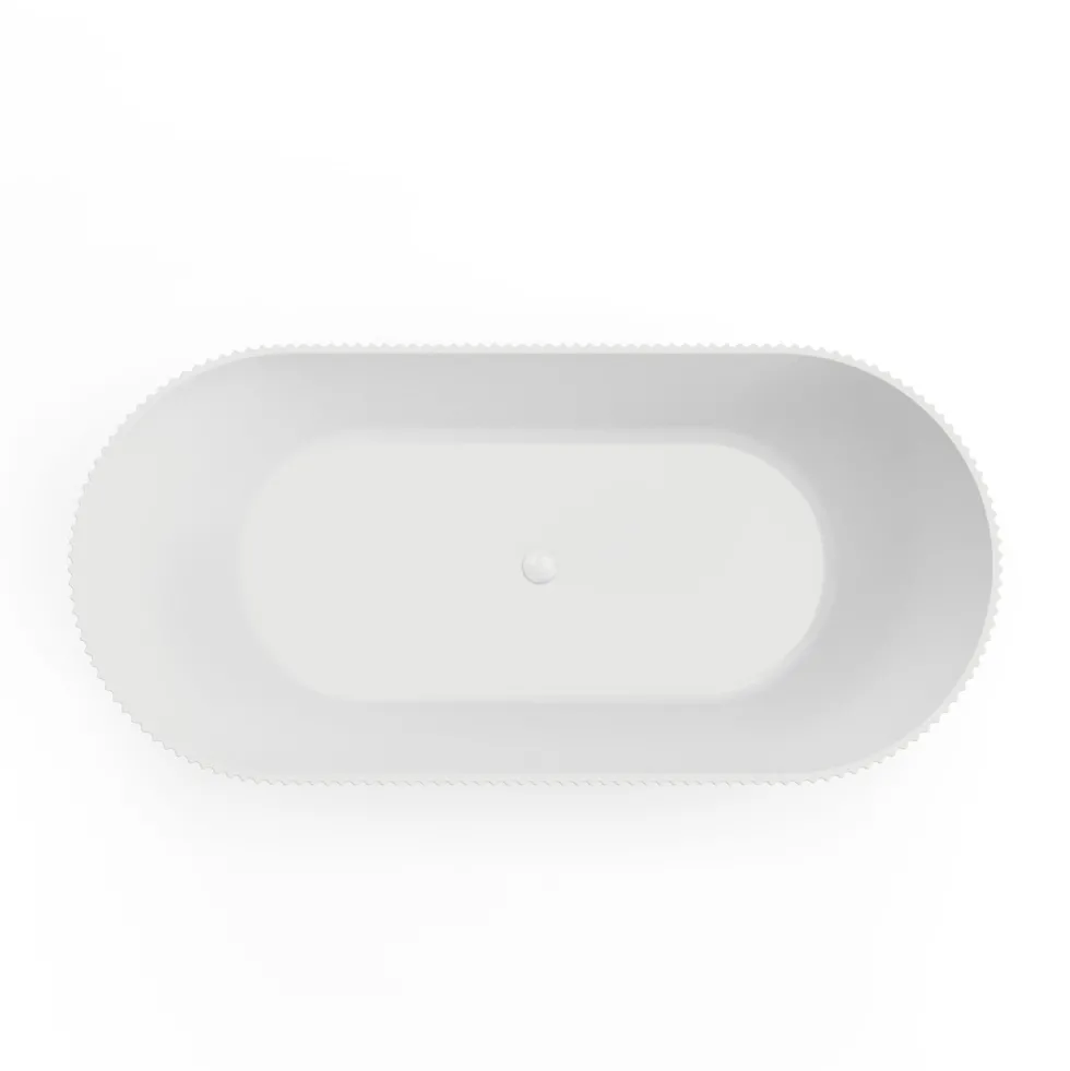 Billy Fluted Freestanding Bath - 1700 x 800mm