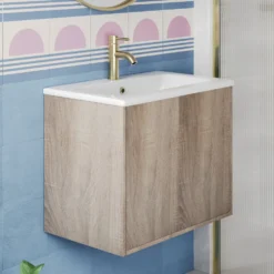 Billy 600mm Wall Hung Vanity Unit & Basin