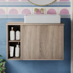 Billy 800mm Wall Hung Vanity Unit & Countertop