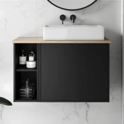 Billy 800mm Wall Hung Vanity Unit & Countertop