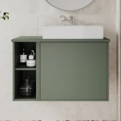 Billy 800mm Wall Hung Vanity Unit & Countertop