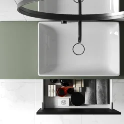 Billy 800mm Wall Hung Vanity Unit & Countertop