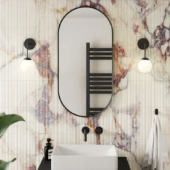 Billy Oval Framed Mirror - 500 x 1000mm