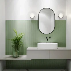 Billy Oval Framed Mirror - 500 x 800mm