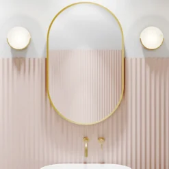 Billy Oval Framed Mirror - 500 x 800mm