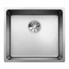 Blanco Andano 1 Bowl Undermount Satin Polish Stainless Steel Kitchen Sink & Waste - 440 x 440mm