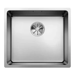 Blanco Andano 1 Bowl Undermount Satin Polish Stainless Steel Kitchen Sink & Waste - 440 x 440mm