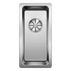 Blanco Andano 0.5 Bowl Undermount Satin Polish Stainless Steel Kitchen Sink & Waste - 220 x 440mm