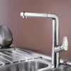 Blanco Avona-S Single Lever Chrome Mono Pull Out Kitchen Mixer Tap