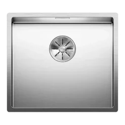 Blanco Claron 1 Bowl Undermount Satin Polish Stainless Steel Kitchen Sink & Waste - 490 x 440mm