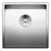 Blanco Claron 1 Bowl Undermount Satin Polish Stainless Steel Kitchen Sink & Waste - 440 x 440mm