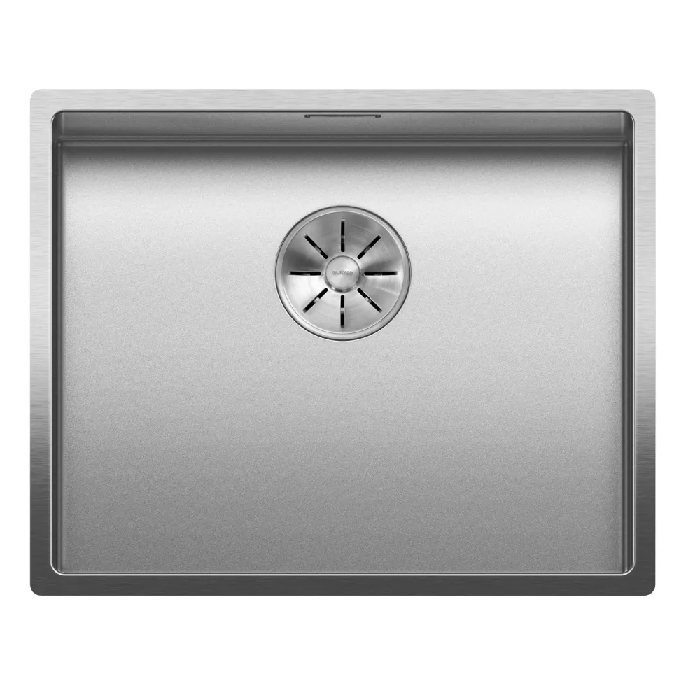 Blanco Claron Large 1 Bowl Undermount Durinox Stainless Steel Kitchen Sink & Waste - 540 x 440mm