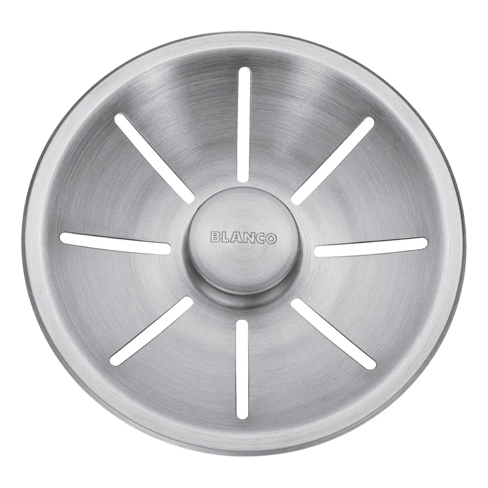 Blanco Classimo 45 S-IF Compact 1 Bowl Brushed Stainless Steel Kitchen Sink & Waste with Reversible Drainer - 860 x 500mm