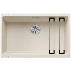 Blanco Etagon 700-U Extra Large 1 Bowl Silgranit Composite Undermount Kitchen Sink & Waste - 730 x 460mm