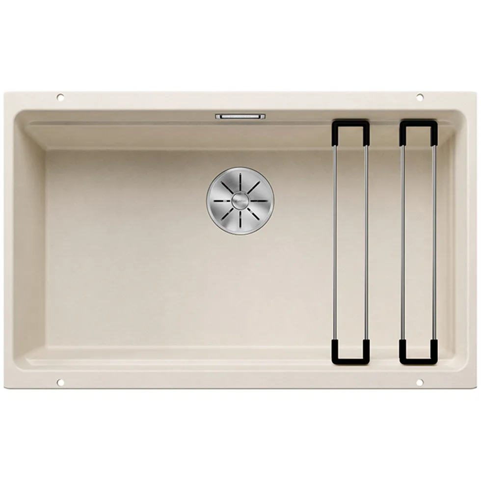 Blanco Etagon 700-U Extra Large 1 Bowl Silgranit Composite Undermount Kitchen Sink & Waste - 730 x 460mm