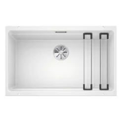 Blanco Etagon 700-U Extra Large 1 Bowl Silgranit Composite Undermount Kitchen Sink & Waste - 730 x 460mm