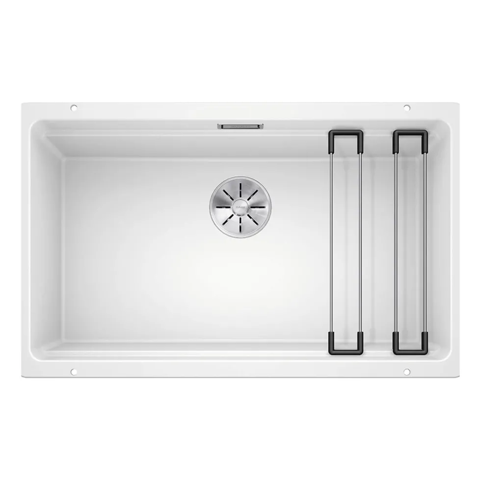 Blanco Etagon 700-U Extra Large 1 Bowl Silgranit Composite Undermount Kitchen Sink & Waste - 730 x 460mm