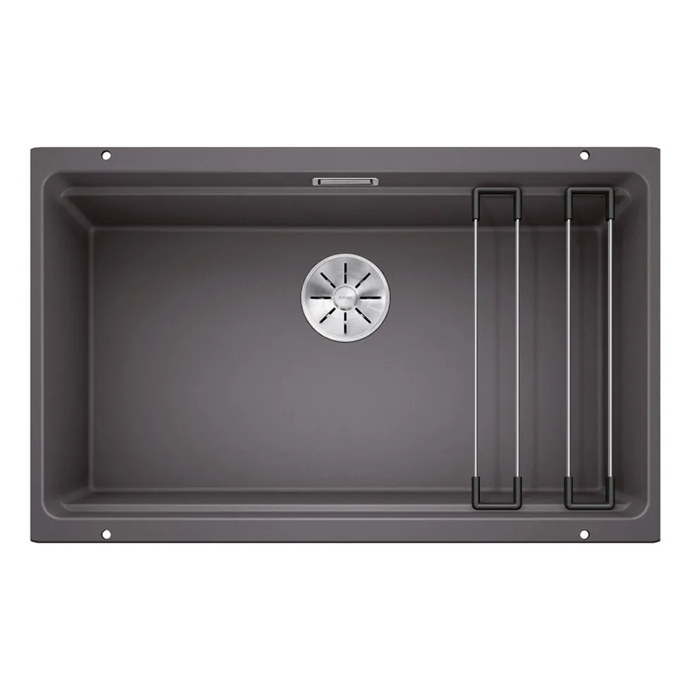 Blanco Etagon 700-U Extra Large 1 Bowl Silgranit Composite Undermount Kitchen Sink & Waste - 730 x 460mm