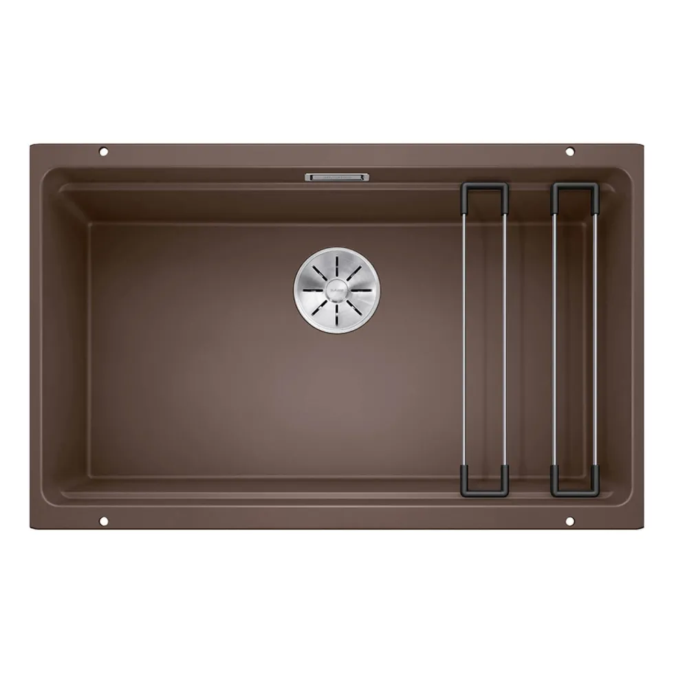 Blanco Etagon 700-U Extra Large 1 Bowl Silgranit Composite Undermount Kitchen Sink & Waste - 730 x 460mm