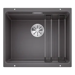 Blanco Etagon 500-U Large 1 Bowl Silgranit Composite Undermount Kitchen Sink & Waste - 530 x 460mm