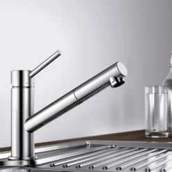 Blanco Kano-S Single Lever Mono Pull Out Kitchen Mixer Tap