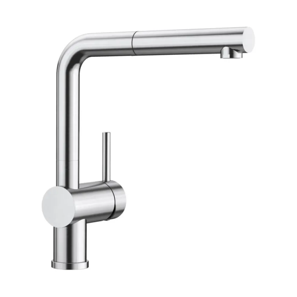 Blanco Linus-S Single Lever Mono Pull Out Kitchen Mixer Tap