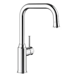 Blanco Livia-S Single Lever Mono Pull Out Mono Kitchen Mixer Tap - Chrome