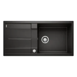 Blanco Metra XL 6 S 1 Bowl Inset Silgranit Composite Kitchen Sink & Waste with Reversible Drainer - 1000 x 500mm