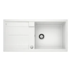 Blanco Metra XL 6 S 1 Bowl Inset Silgranit Composite Kitchen Sink & Waste with Reversible Drainer - 1000 x 500mm