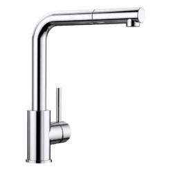 Blanco Mila-S Single Lever Mono Pull Out Kitchen Mixer Tap